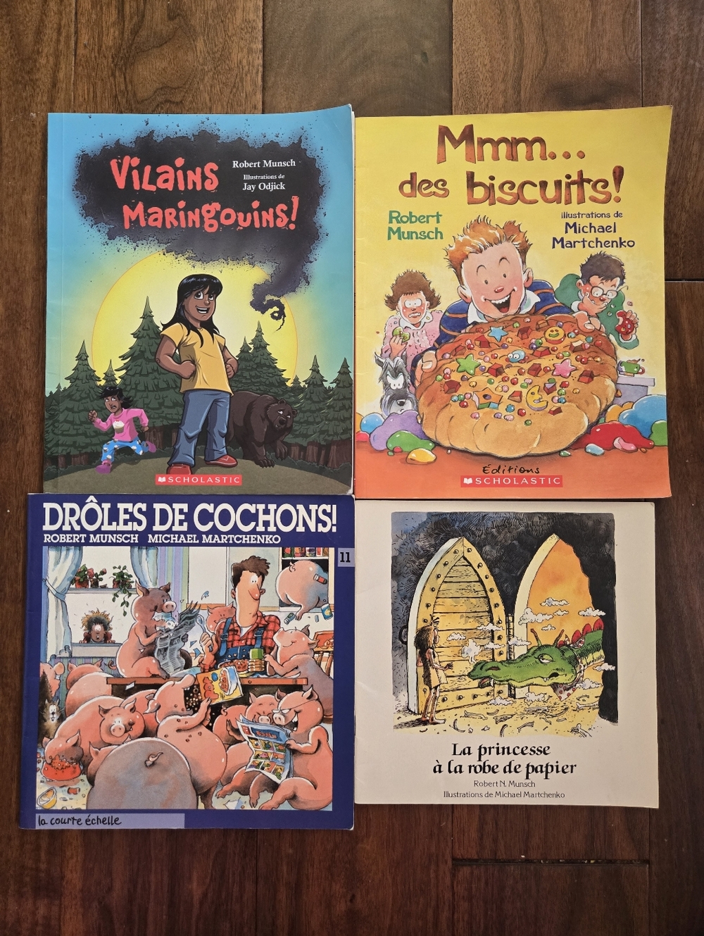 Robert Munsch Book Lot- French